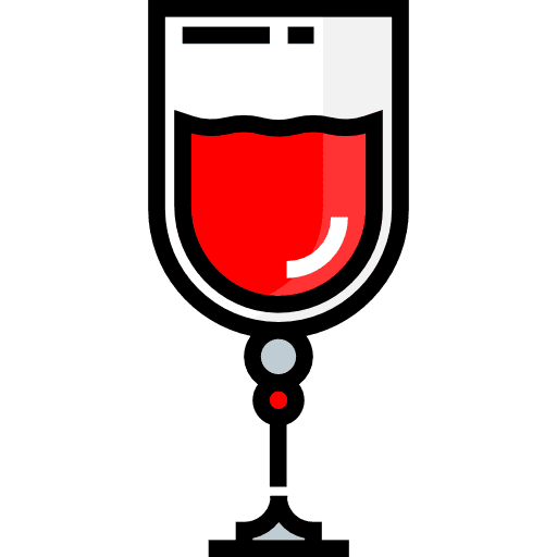 Wine glass wine glass food party icon