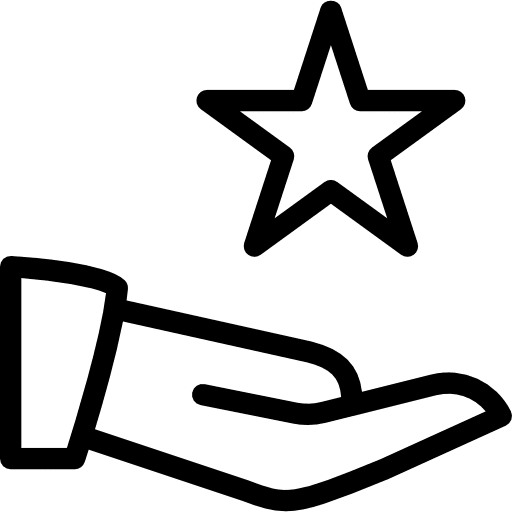 Star shapes favorite interface icon