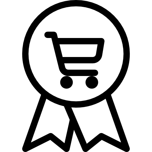 Medal online shop badge award icon