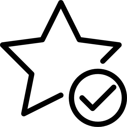 Star signs favourite interface icon