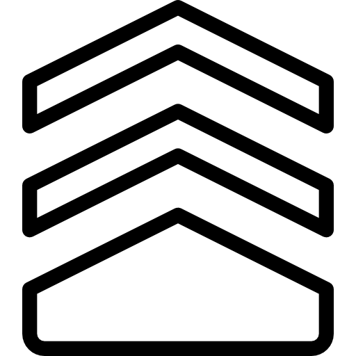 Chevron chevron badge insignia icon