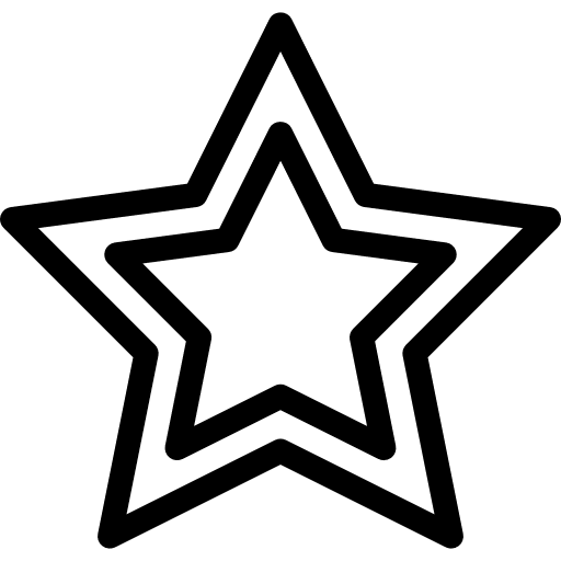 Star favorite favourite star icon