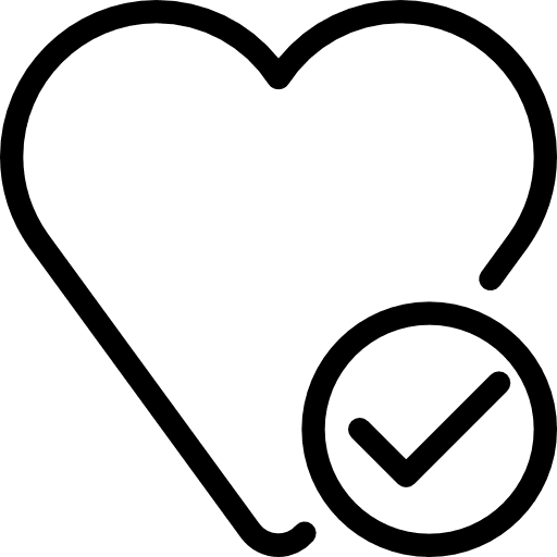 Heart interface loving like icon