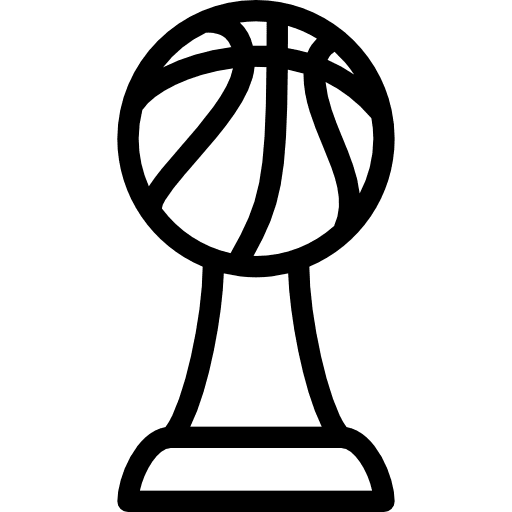 Trophy champion award cup icon