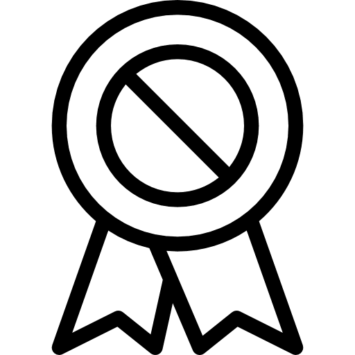 Badge award reward shapes and symbols icon