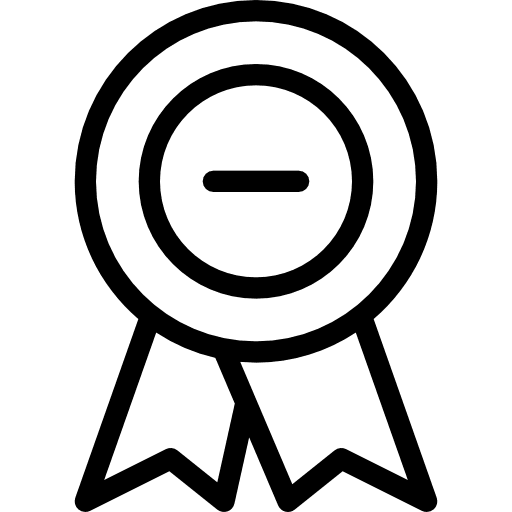 Medal badge emblem sports and competition icon