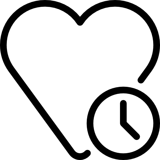 Heart interface shapes like icon