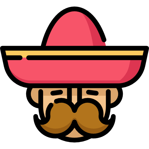 Mexican avatar traditional cultures icon