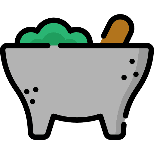 Molcajete stone molcajete food and restaurant icon