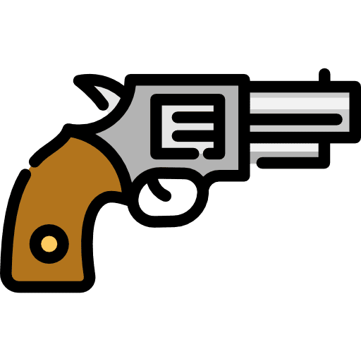 Revolver gun miscellaneous revolver icon