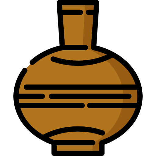 Vase adornment antique art and design icon