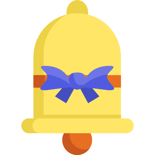 Bell tools and utensils musical instrument bell icon