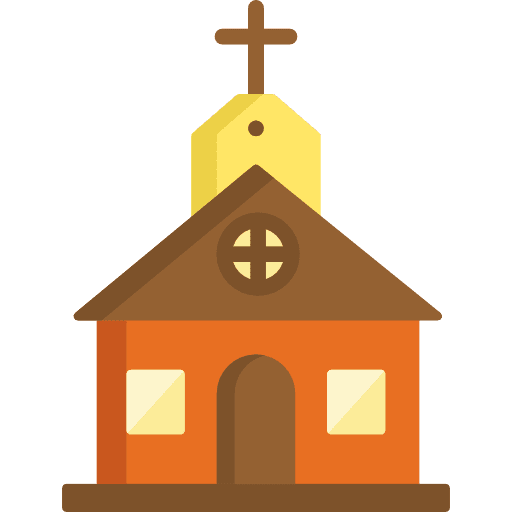 Church temple religious church icon