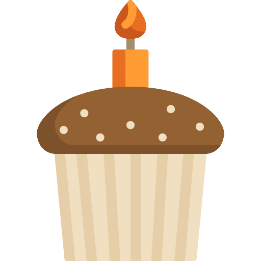 Cupcake cupcake baked food icon