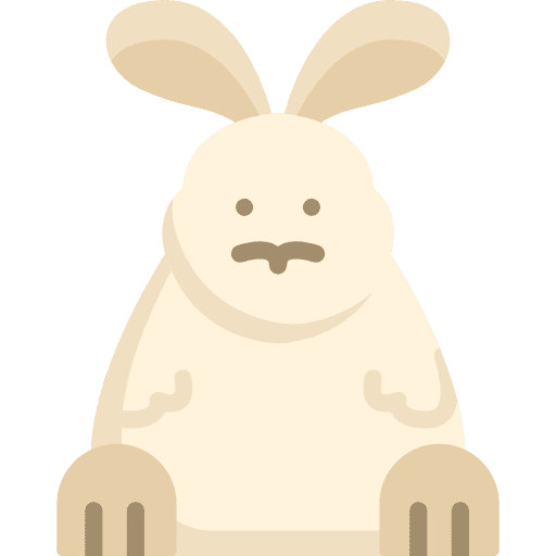 Easter bunny mammal animals rabbit icon