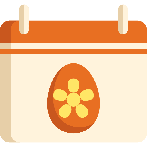 Easter day easter day administration celebration icon