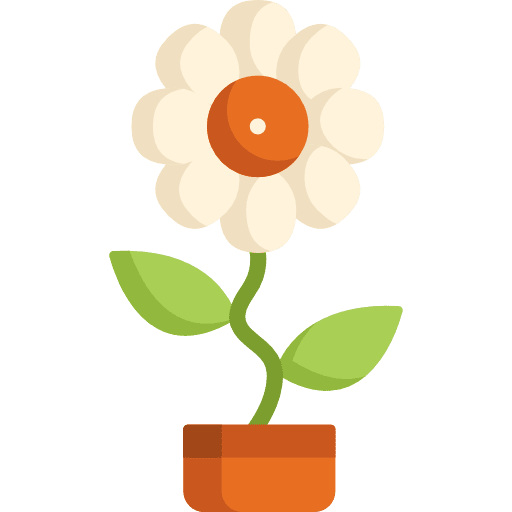 Flower flower petals blossom icon