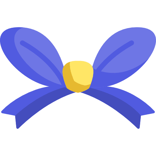 Ribbon ribbon bow christmas icon