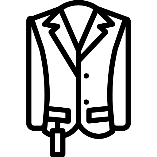 Raincoat clothes raincoat garment icon