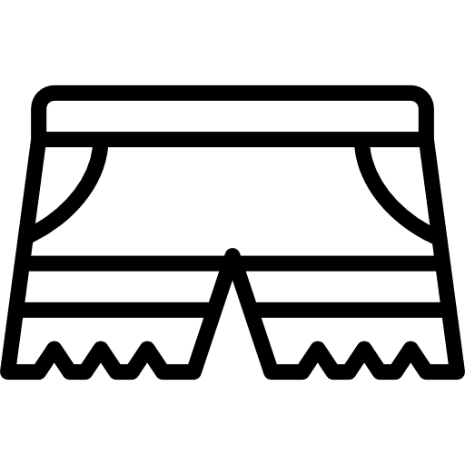 Short shorts clothes pants icon