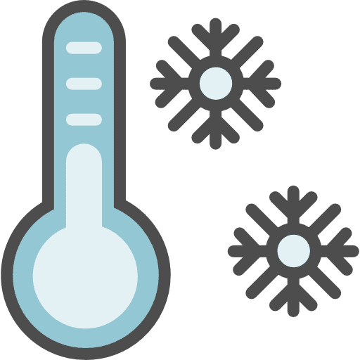 Winter season winter meteorology icon
