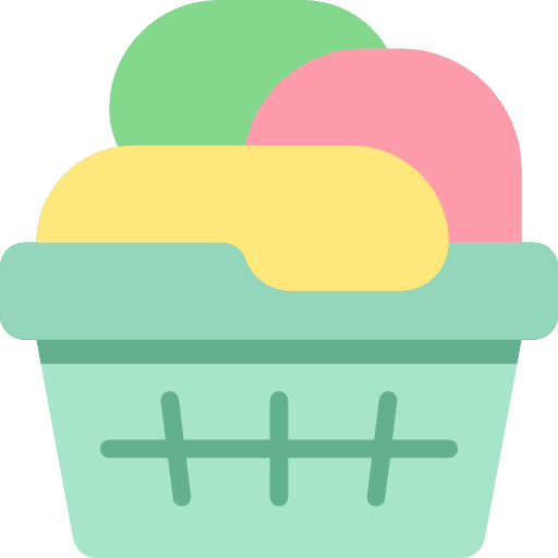 Laundry washing fashion clean icon