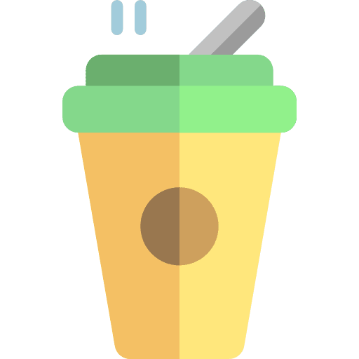 Coffee hot drink coffee paper cup icon