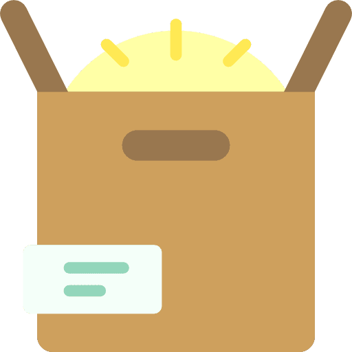 Box box package cardboard icon