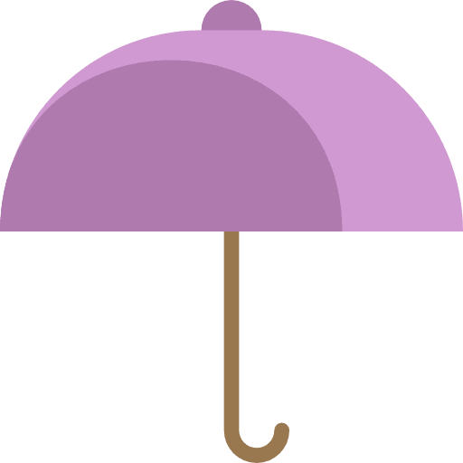 Umbrella weather umbrella rainy icon