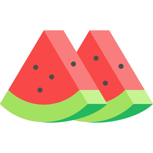 Watermelon fruit watermelon diet icon