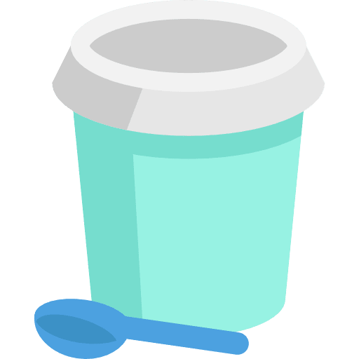 Ice cream food and restaurant ice cream yogurt icon