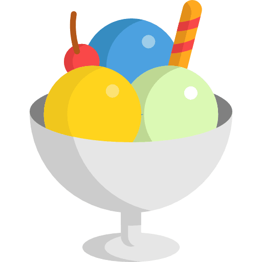 Ice cream sweet summer summertime icon