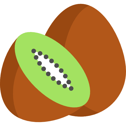 Kiwi diet organic food icon