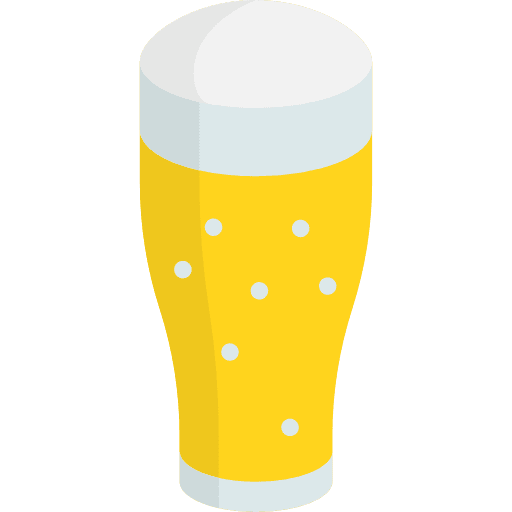 Beer drink glass drinks icon