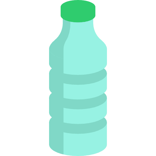 Bottle hydratation drink healthy food icon
