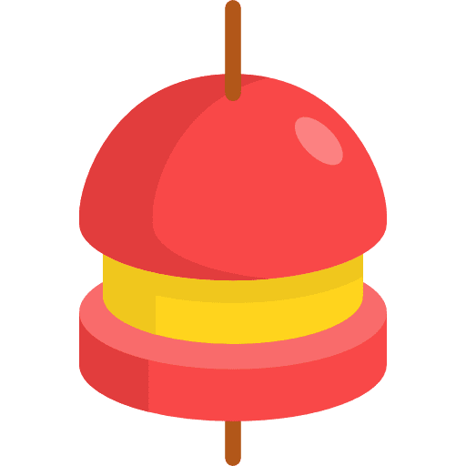 Canape canape food starter icon