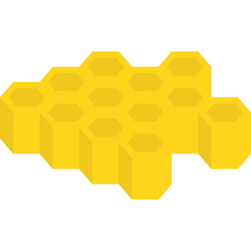 Honeycombs organic honey honeycombs icon