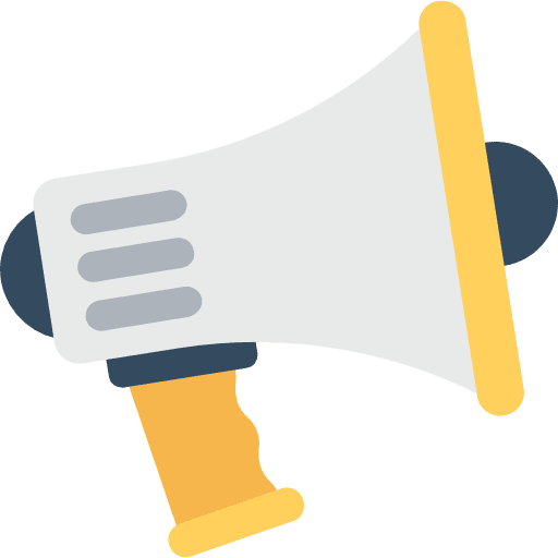 Megaphone tools and utensils commerce and shopping megaphone icon