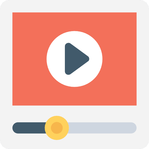 Video player multimedia multimedia option play button icon