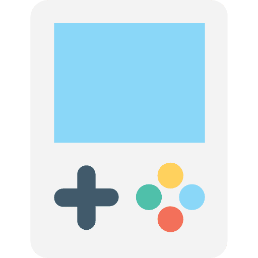 Game console electronic multimedia gamer icon