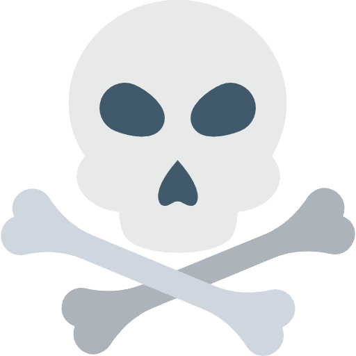 Poison poisonous poison dead icon