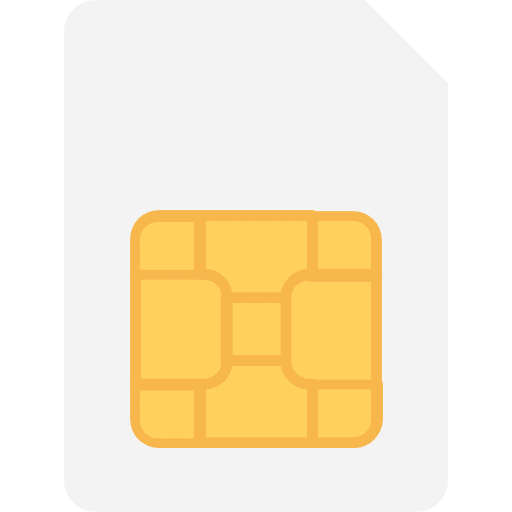 Sd card multimedia memory card card icon