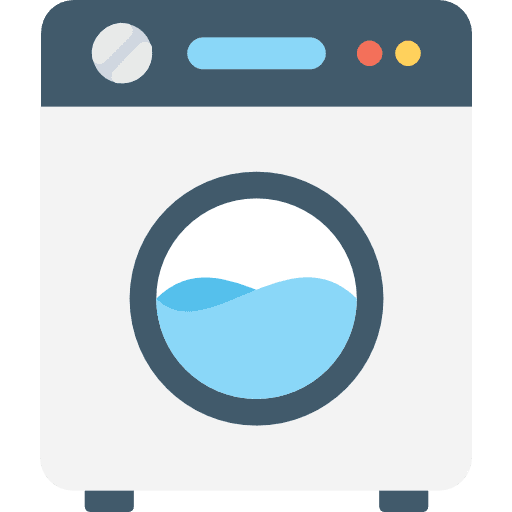 Washing machine cleaning washing electrical appliance icon