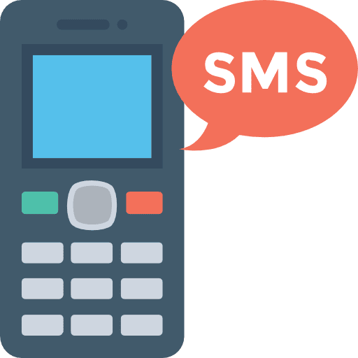 Cellphone touch screen mobile phone communications icon