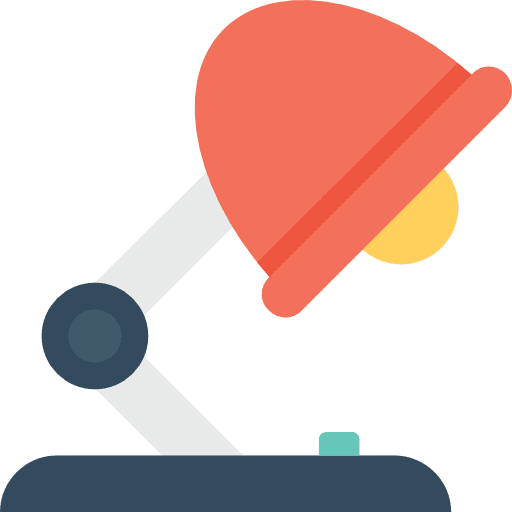 Desk lamp lamp desk lamp light icon