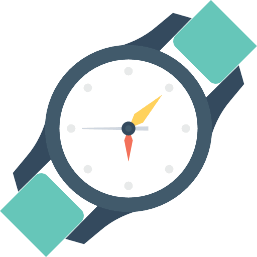 Wristwatch clocks clock time icon