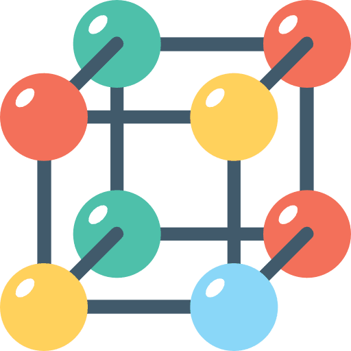 Cube graphic design modeling cube icon