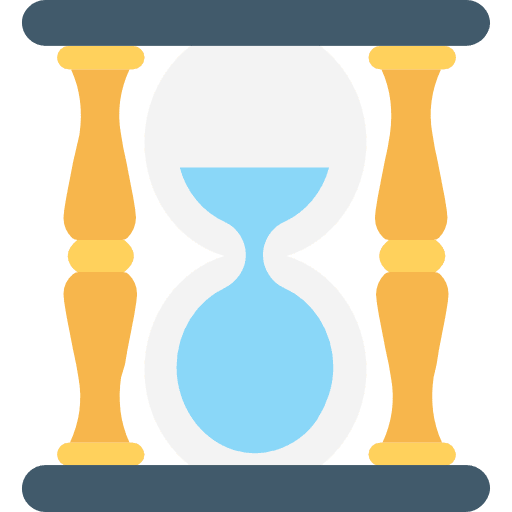 Hourglass watch time hourglass icon