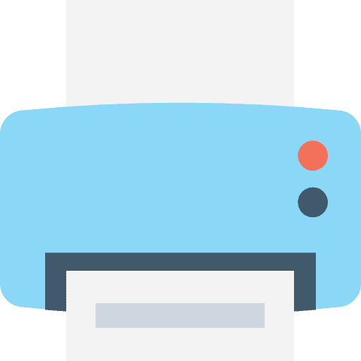 Printer paper print printer icon