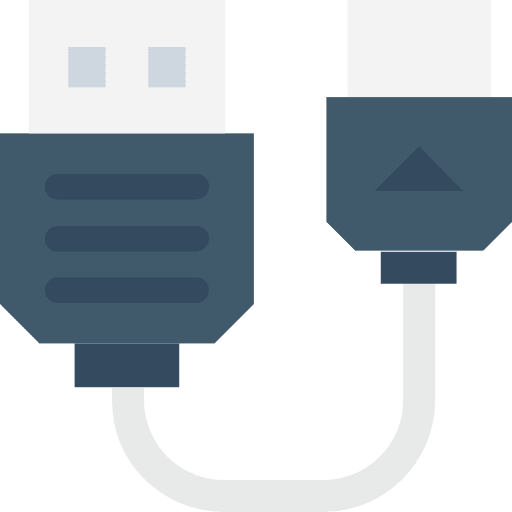 Usb technology connection usb icon